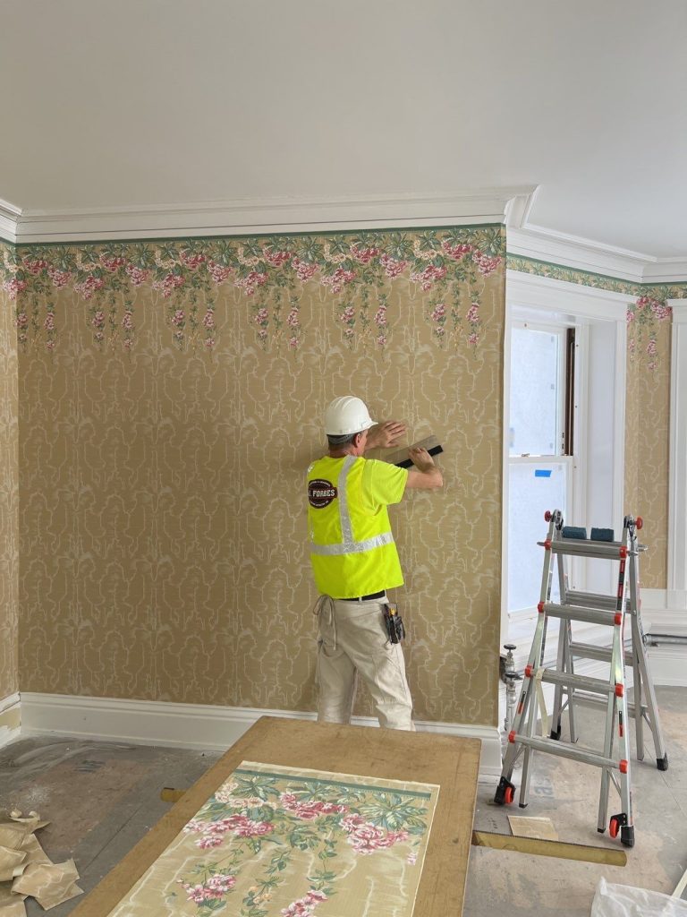 Wall Covering and Graphic Installation